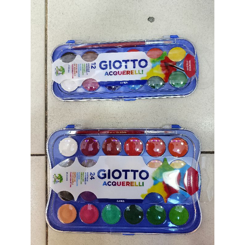 

Giotto Water Colour Block (12 Colour & 24 Colour)