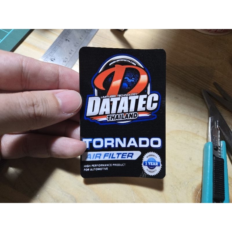 sticker Datatec tornado Thailand diesel