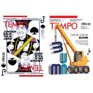 Paket Bundel Majalah Tempo Raja Jawa dan Obok obok BUMN