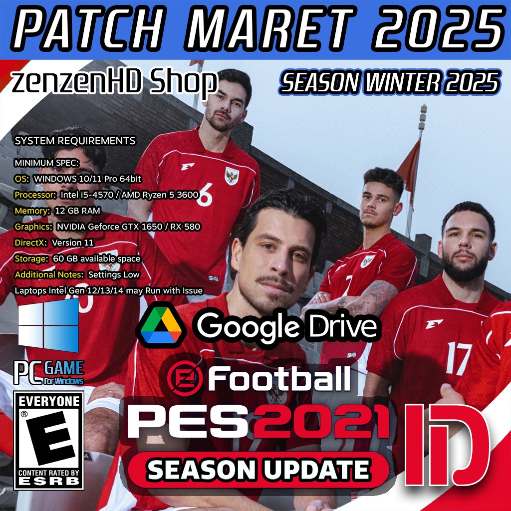 EFOOTBALL PES 2021 ID + LIGA BRI | Season Update Terbaru PC Games