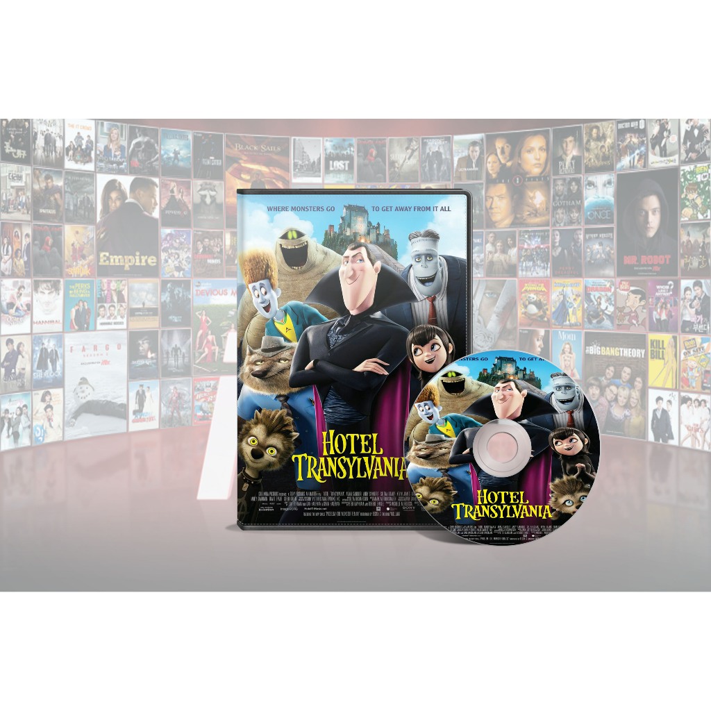 Koleksi DVD Film Animasi Hotel Transylvania (2012-2022)