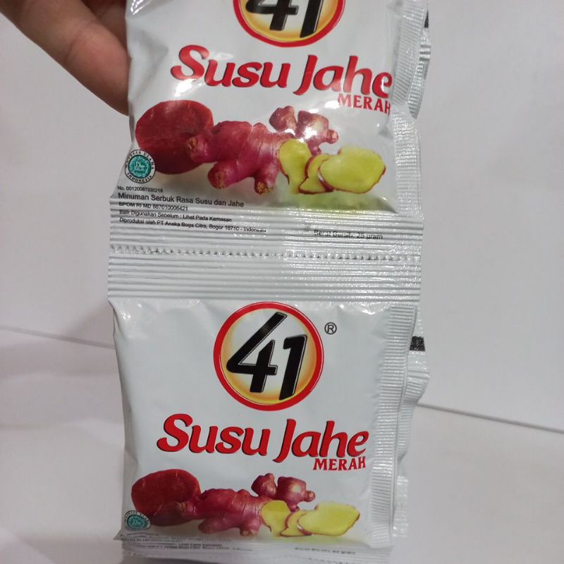 

SUSU JAHE 41 SACHET /RENCENGAN (isi 10)