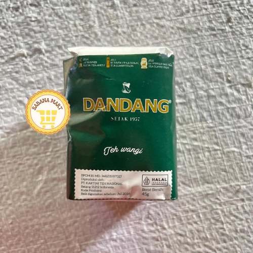 

Teh Dandang Selection Premium Slop - isi 10 pcs Teh Asli Khas Wong Solo