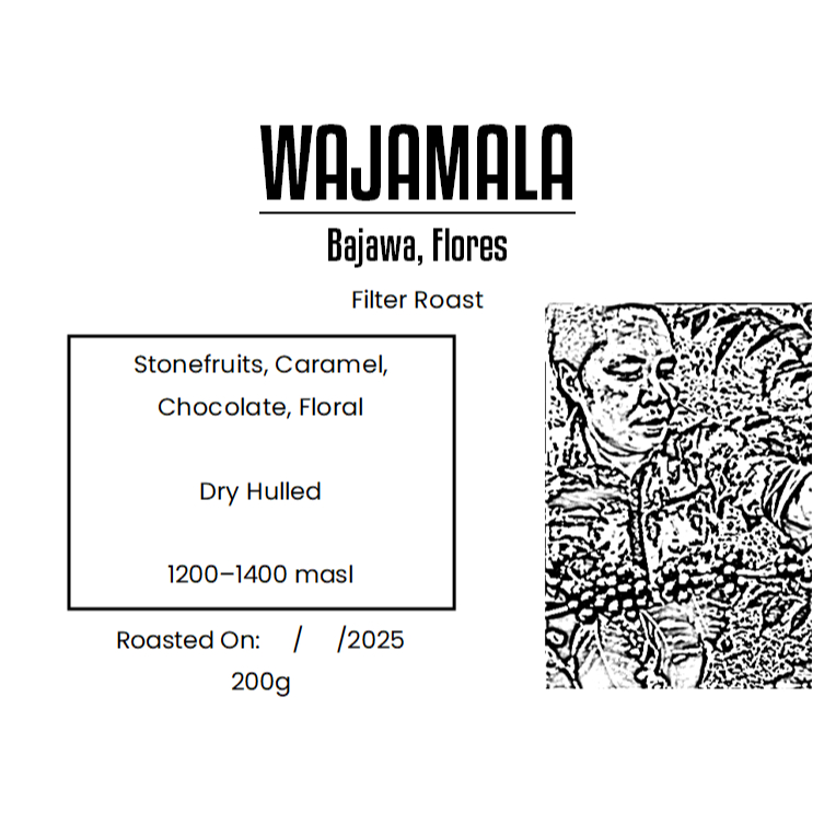 

Wajamala (Single Origin Filter) – Bajawa, Flores | Dry Hulled | 200g