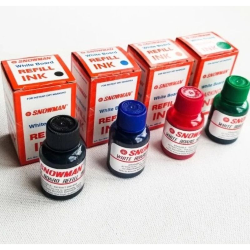 

tinta spidol whiteboard snowman / refill ink whiteboard sowman