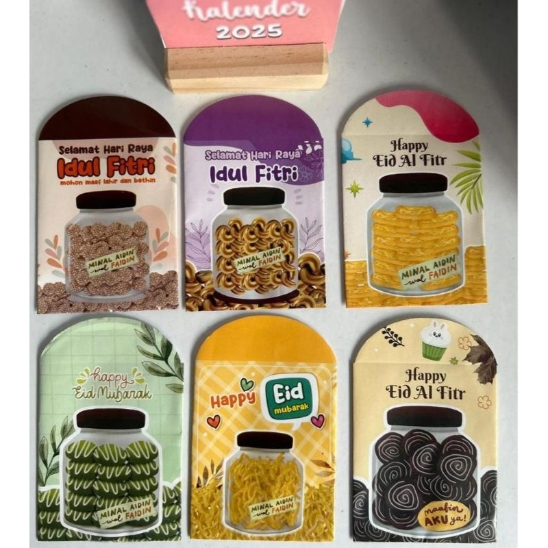 

(10 pcs) Amplop Lebaran Motif Terbaru 2025
