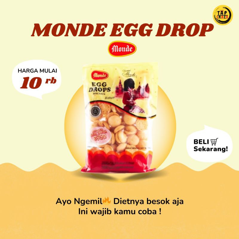 

MONDE EGG DROP 110 GR