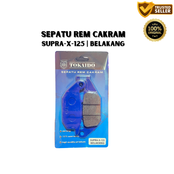 Sepatu Rem Cakram / Kampas Rem Cakram Motor Belakang Supra X 125, Satria FU 150 Belakang, Shogun SP