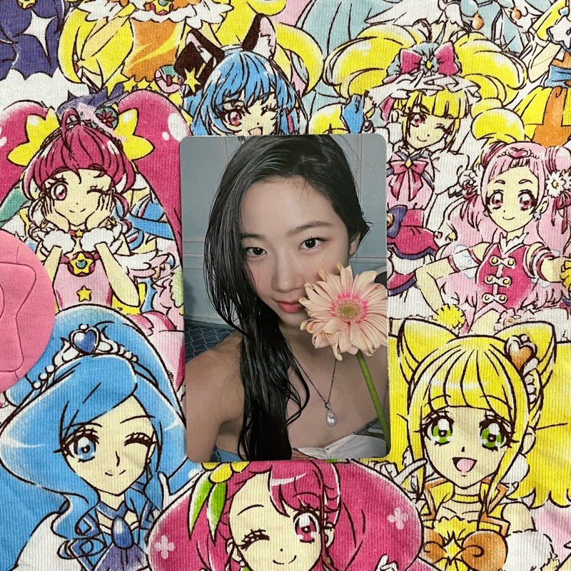 [NEGO] Photocard Official Kazuha Le Sserafim – Fearless Blue Chypre