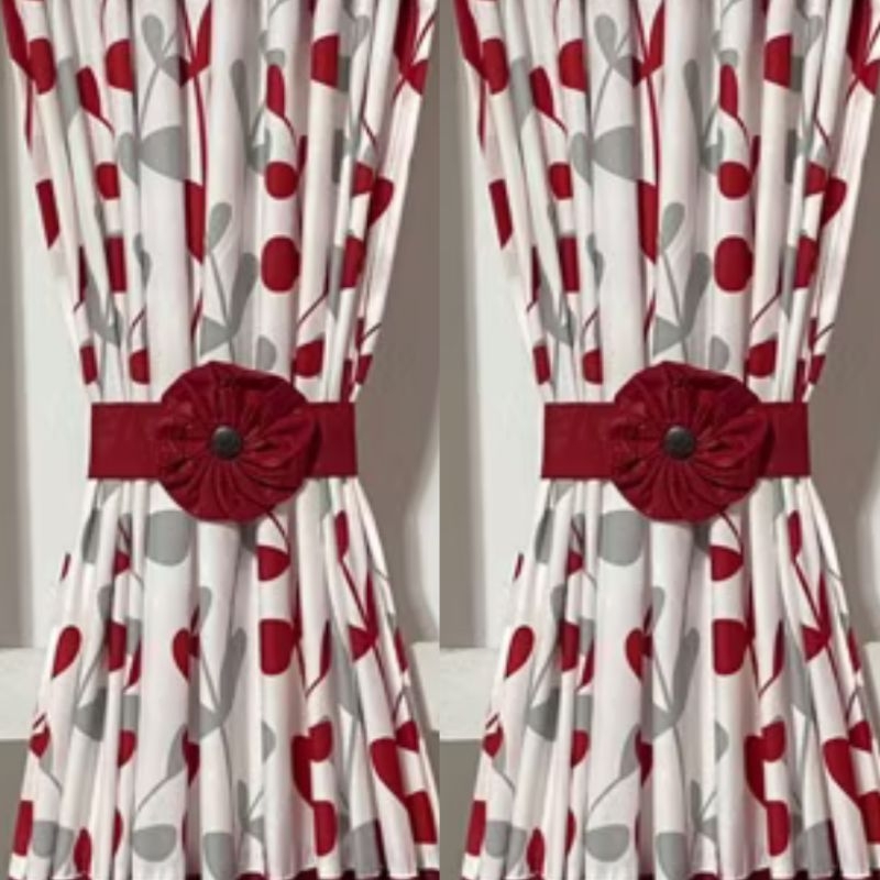 GORDEN KUPU KUPU JENDELA MINIMALIS MOTIF BUNGA