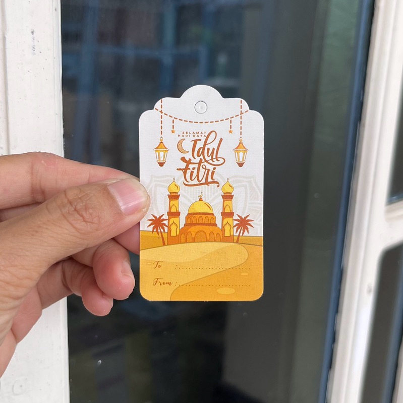 

Hang tag idul fitri size 4x7cm kode IFHT 100