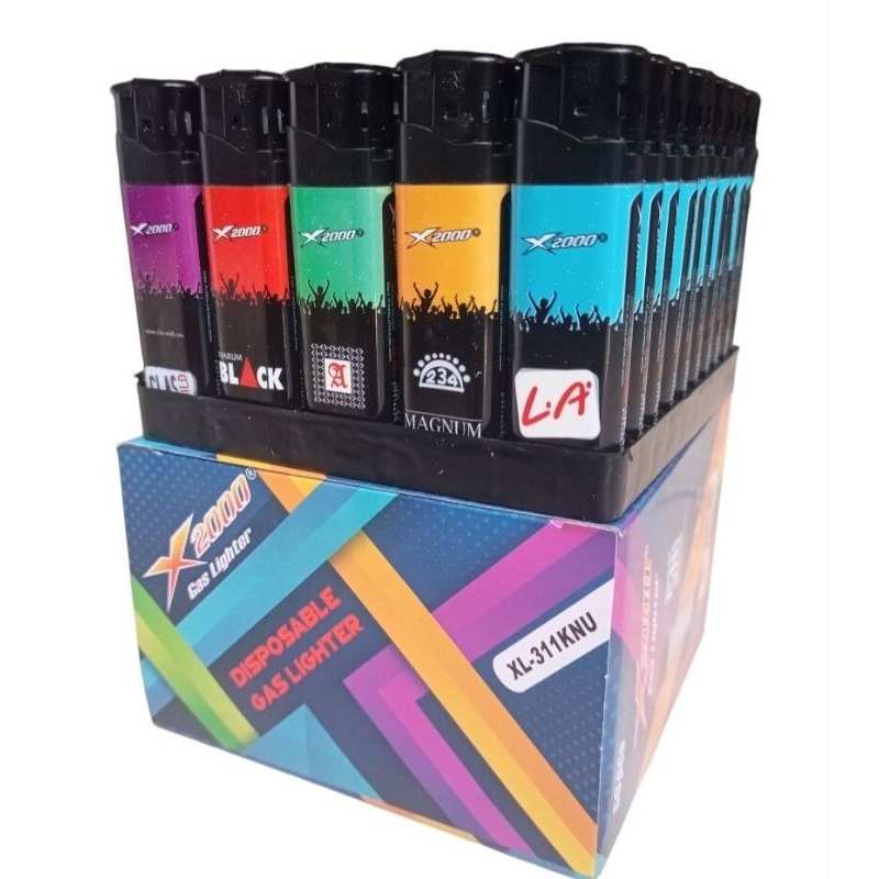 Korek api pemantik X-2000 disposable gas lighter
