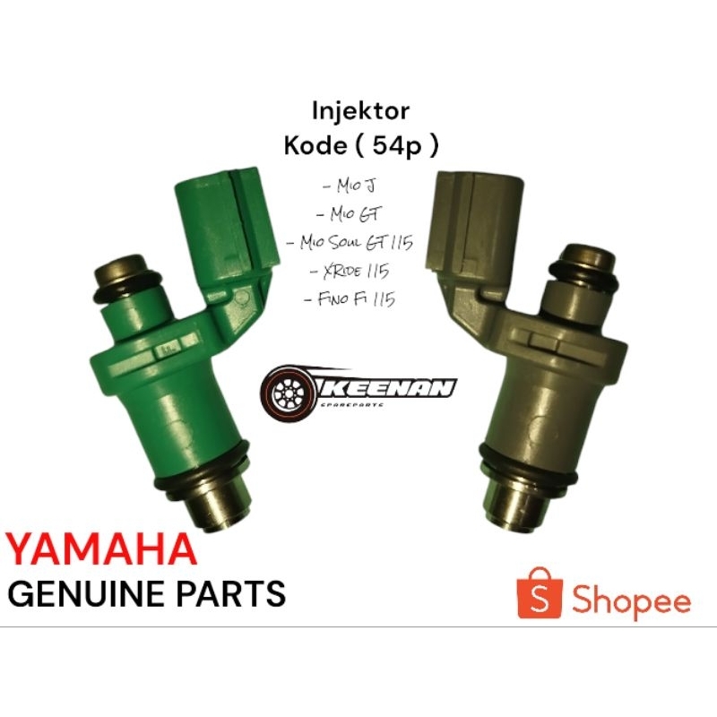 INJEKTOR kode ( 54p ) Untuk Motor : Mio J, Mio GT, Mio Soul GT 115cc , Fino fi 115cc, X-Ride 115cc, 