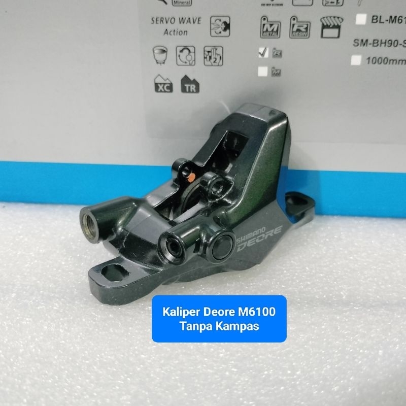 Kaliper Brake Hidrolik Shimano Deore M6100 2 Piston Caliper Hydraulic Original Deore tanpa pad made 