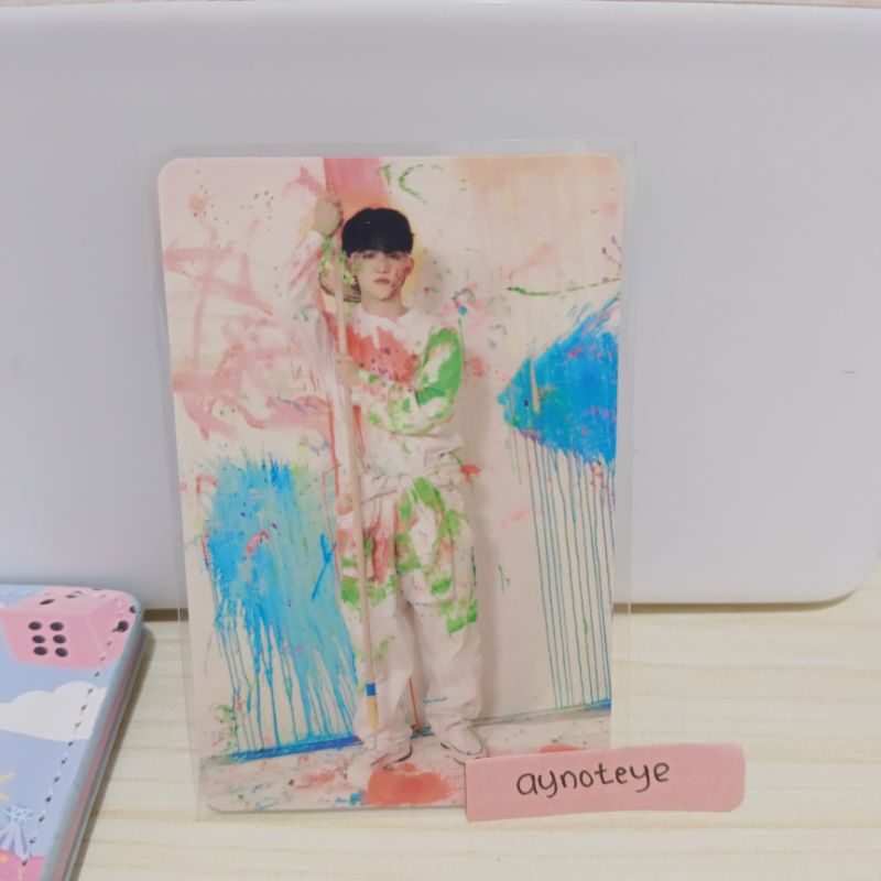 scoups seungcheol seventeen face the sun carat version carver booklet pc photocard official