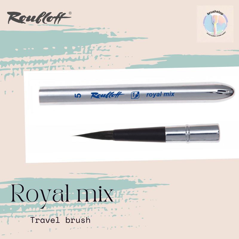 

Kuas Lukis Travel Brush Royal Mix Natural hair mix synthetic size 5
