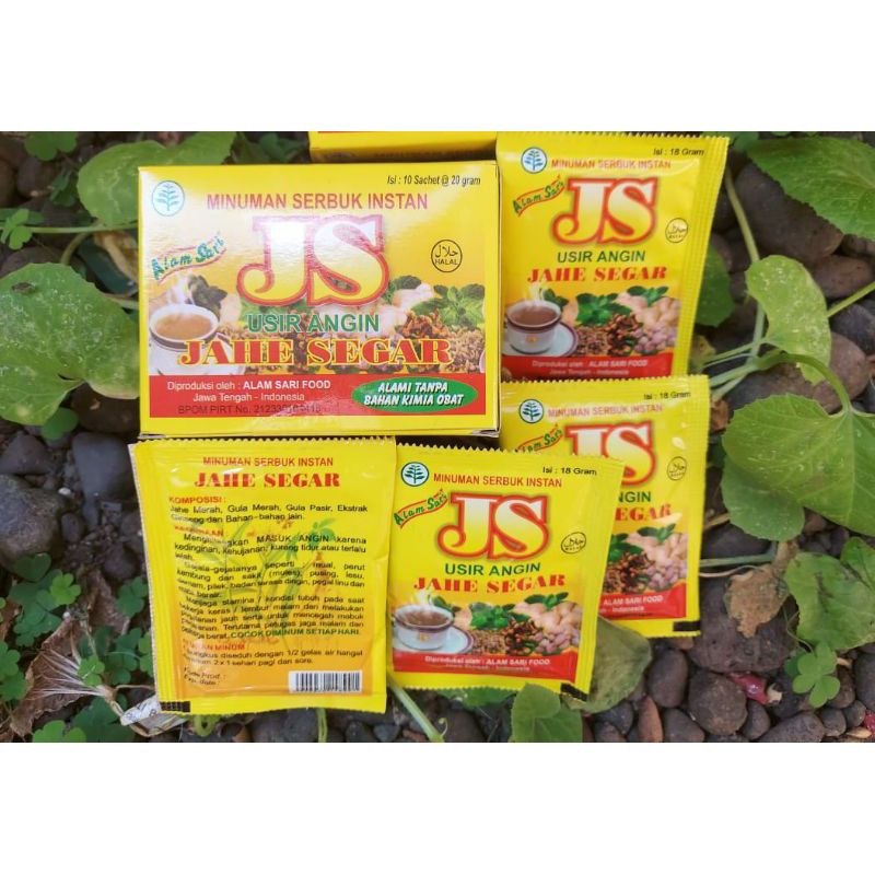 

JS Usir Angin Minuman Jahe Segar Alami