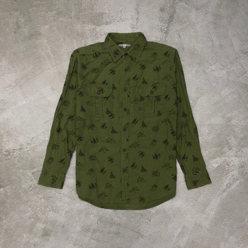 Flanel Motif Uniql Double Pocket