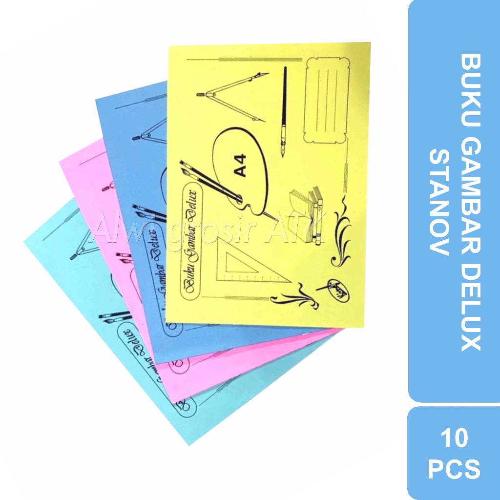 

Buku Gambar Duplex Stanov Sampul Tebal | 10 Pcs