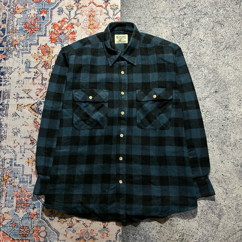 Wool Flannel Outer 2 Pocket Carving