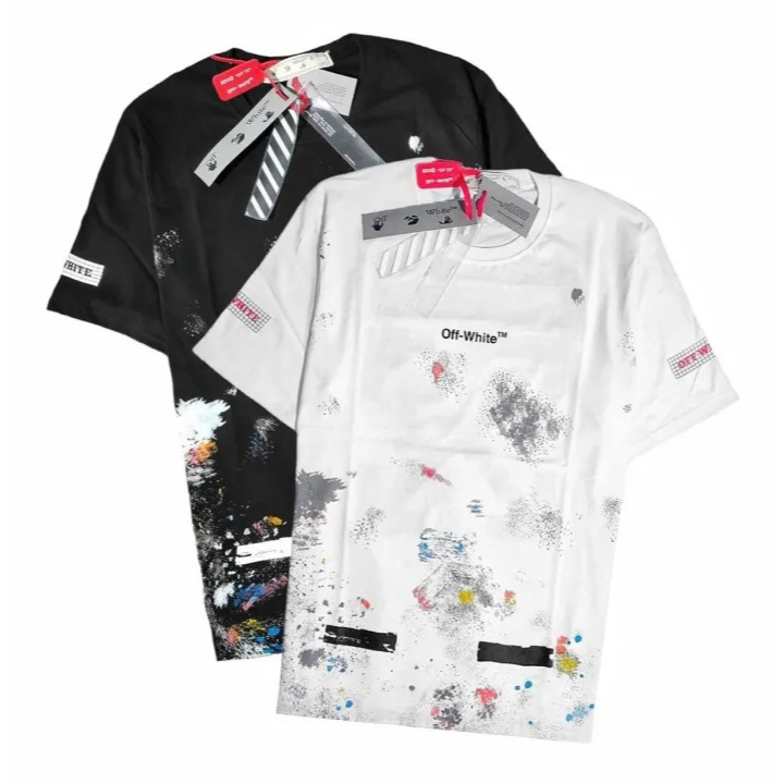 OFF-WHITE GALAXY T-shirt Full Print Oversize