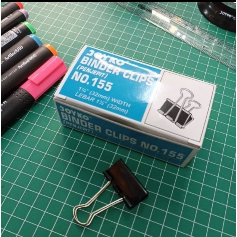 

BINDER CLIP NO 155 HARGA SATUAN