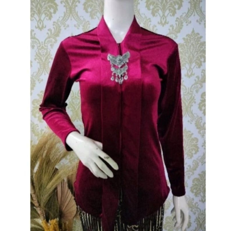 KEBAYA KARTINI BELUDRU DEWASA
