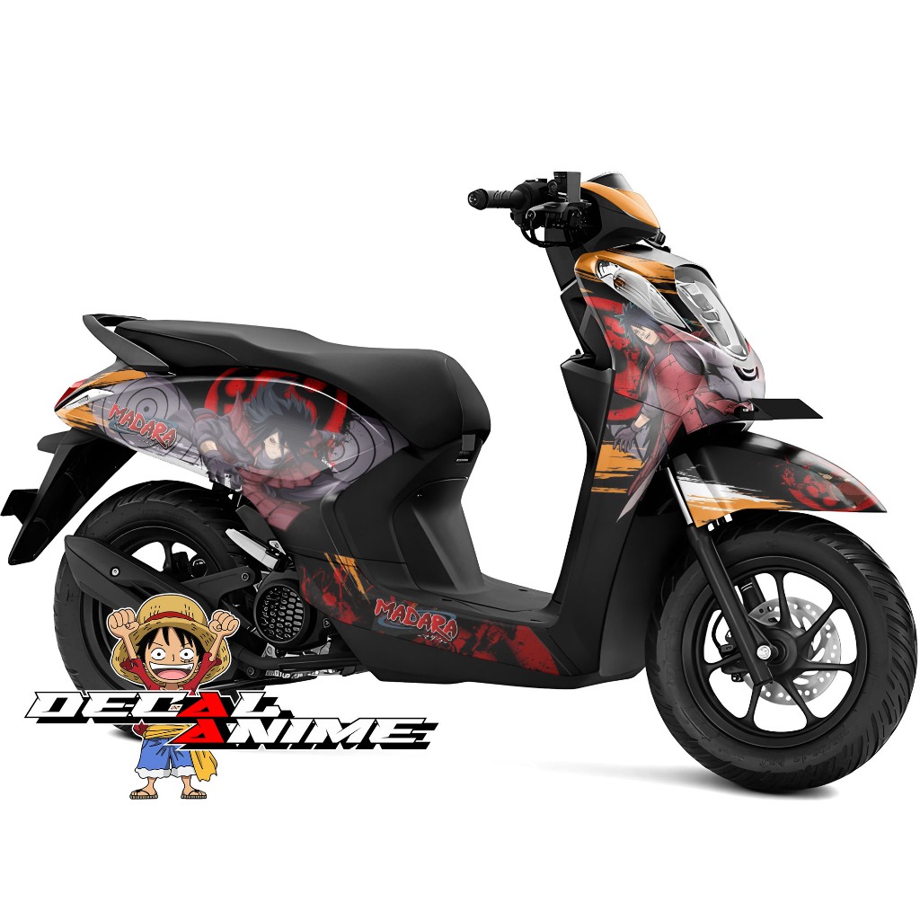 Stiker Decal Genio Full Body Sticker Genio Full Skotlet Variasi Anime - naruto Madara