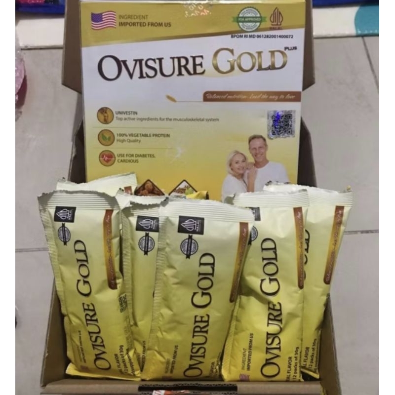 

Ovisure Gold Original Susu Tulang Sendi Osteoporosis dan Saraf Kejepit bpom