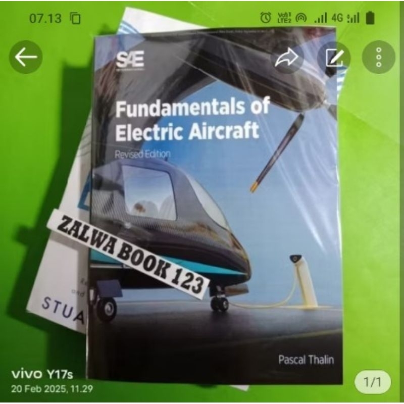 Buku Fundamentals of Electric Aircraft