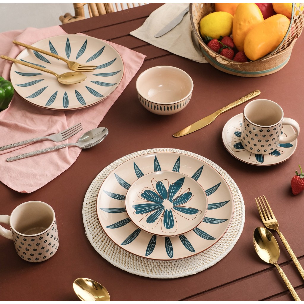 Carramica Piring Keramik Dahayu Set