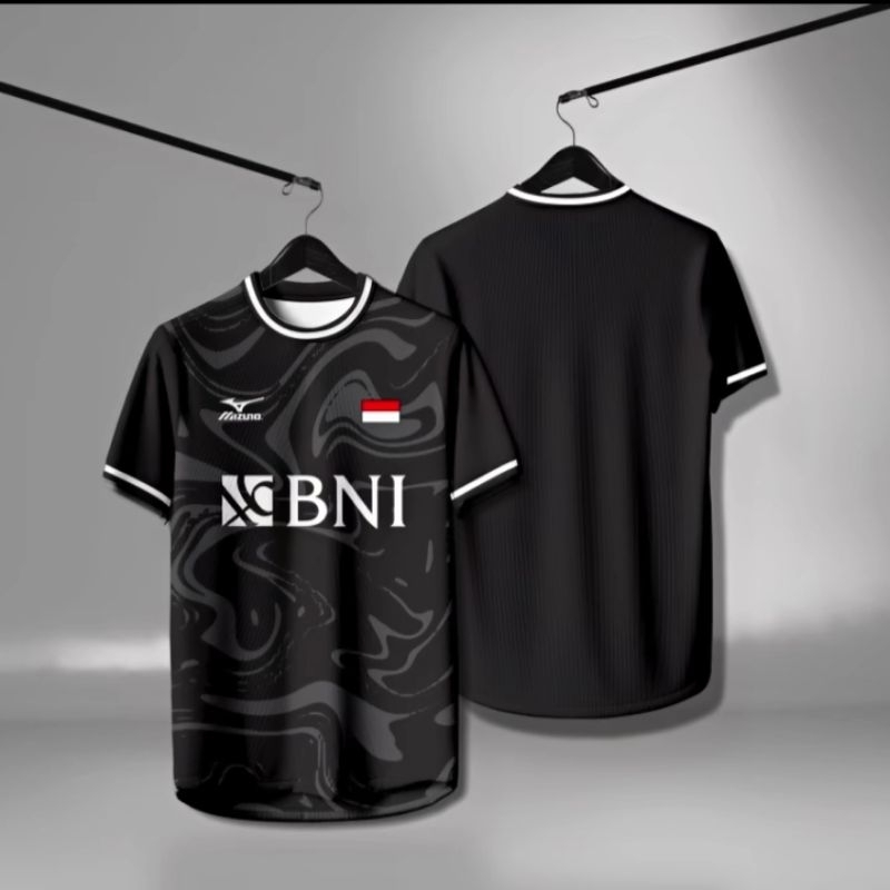 JERSEY ATASAN BNI BAJU OLAHRAGA BOLA VOLI/ BAJU BADMINTON I