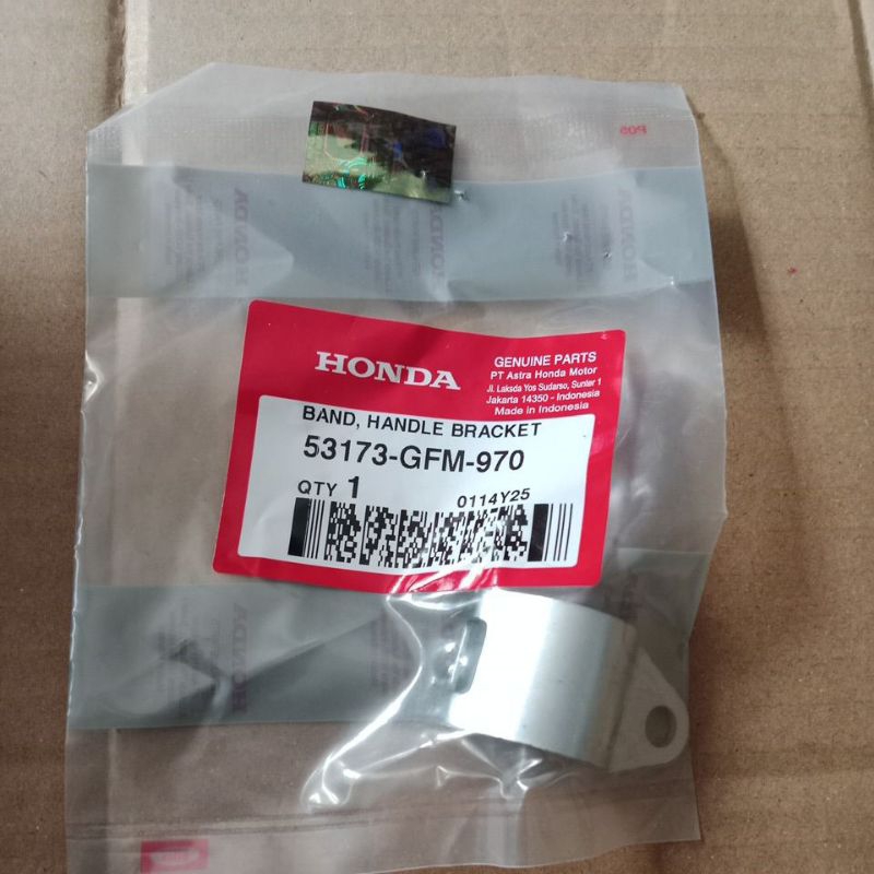 AHM 53173-GFM-970 Plat Klem Handle Rem Kiri BeatFi/Sporty,SpacyFi/karbu