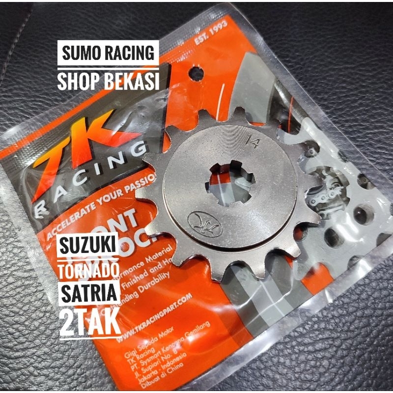GIR GEAR DEPAN TK RACING 415 SATRIA 2TAK LUMBA SATRIA 2 TAK HIU TORNADO