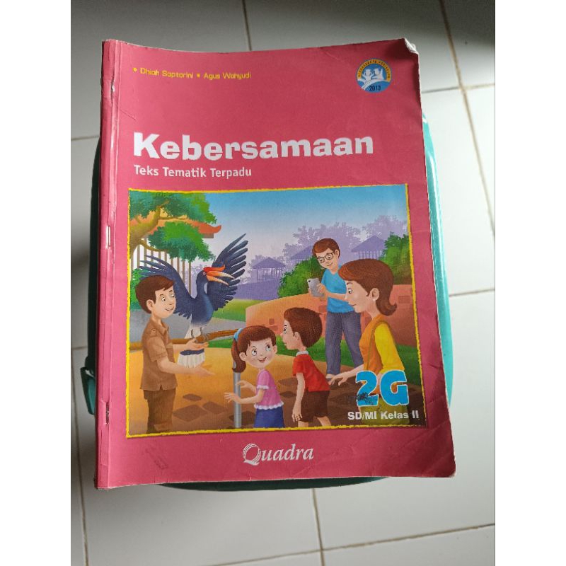 Buku tematik kelas 2 bekas