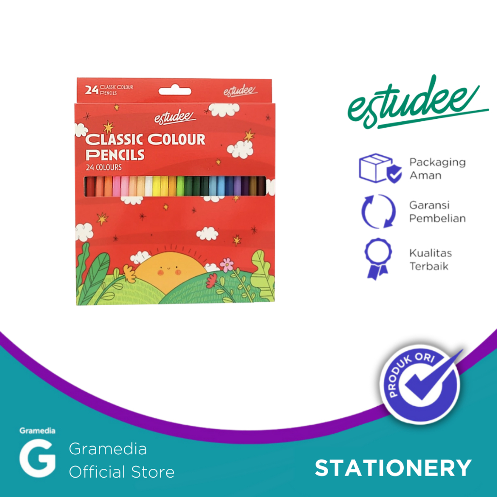 

ESTUDEE CLASSIC COLOR PENCIL 24 ES-PCL24