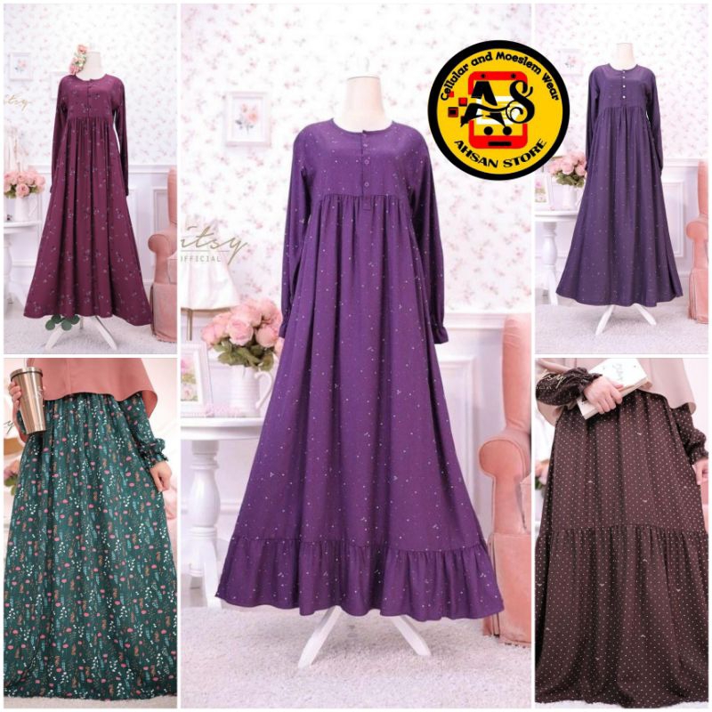 {BACA DESKRIPSI} DITSY REJECT SALE MARET 2025 DOT CHOCO XL XXL JUMBO PUNTO EGGPLANT L PUNTO PURPLE M