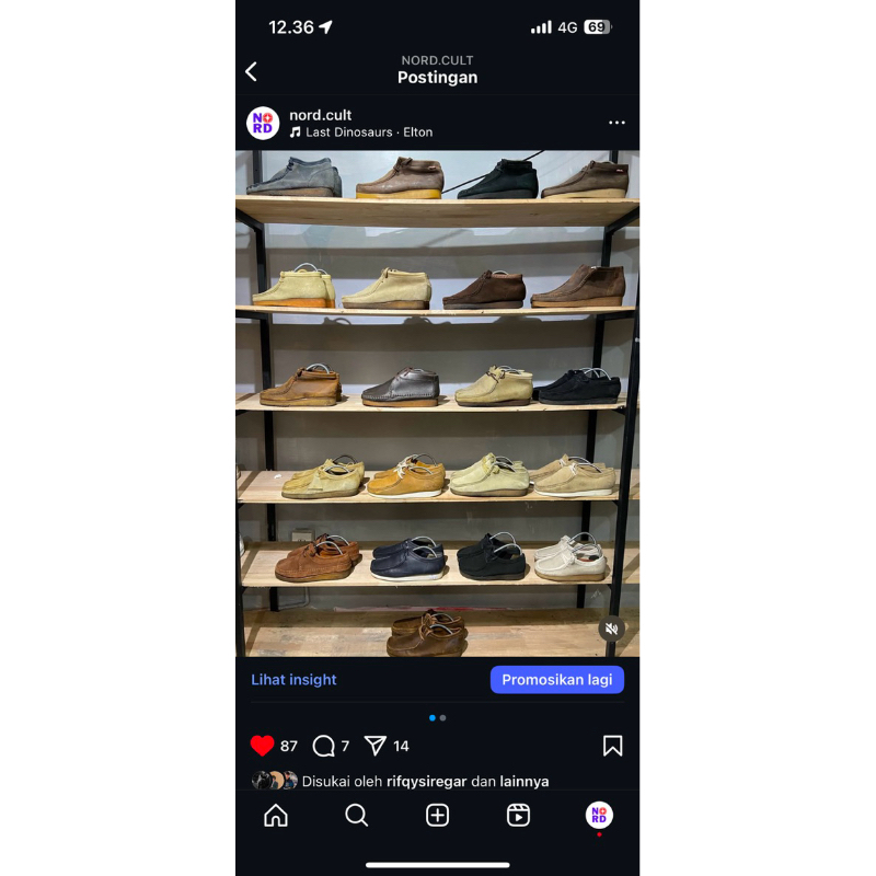 Clarks Wallabee Second Original No.3 Full Black