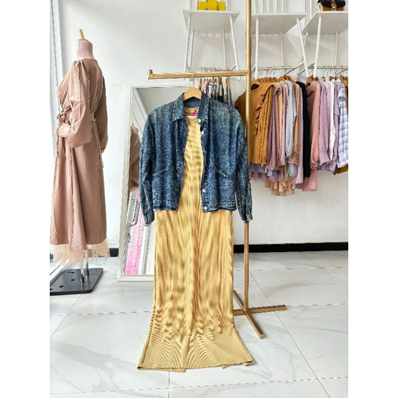 Gamis Jaket Jeans