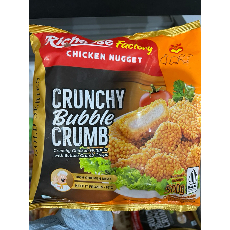 

Naget Richeese Crunchy Bubble 500 gram