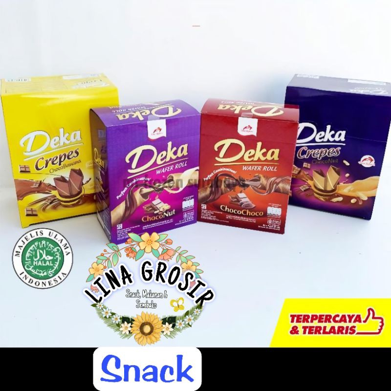

DEKA Wafer Roll Isi 24 Pcs/14gr