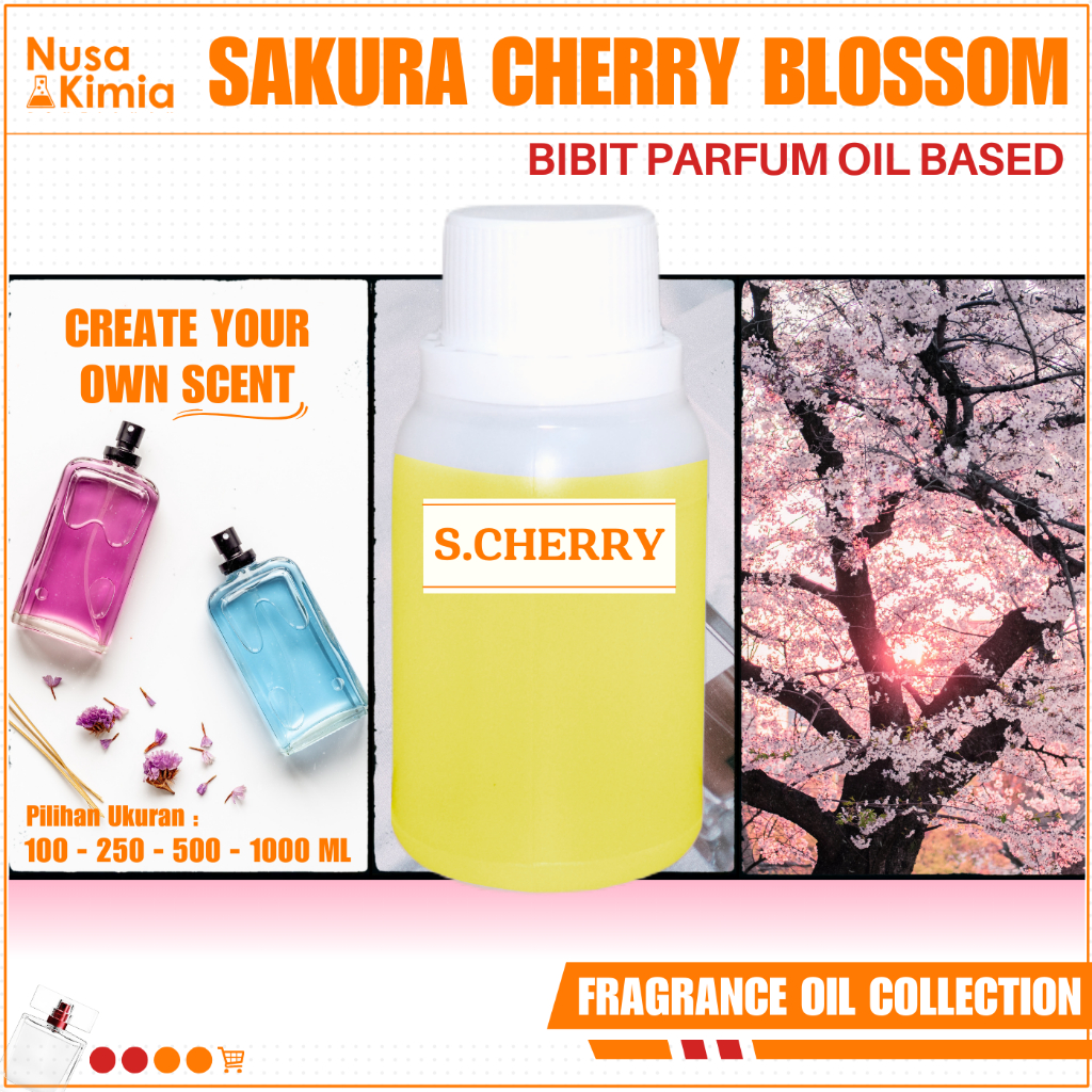 Bibit Parfum SAKURA CHERRY BLOSSOM - Sakura Cherry Blossom Fragrance Oil