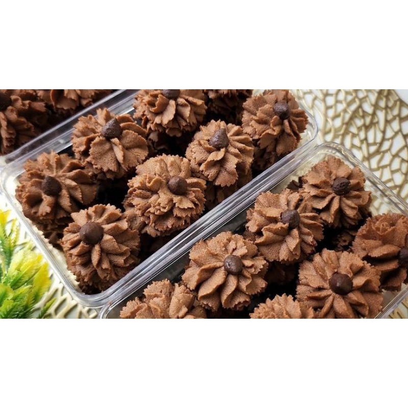 

Kue Semprit Coklat