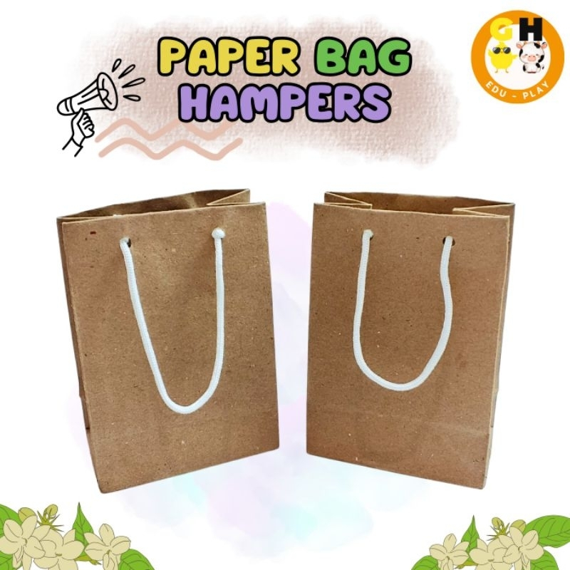 

Paper Bag Rustic Bahan Kraft Polos Coklat Eco Friendly Untuk Kemasan Souvenir dll