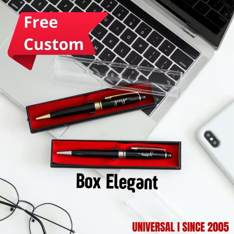 

Pulpen Box Custom Nama Branding Pulpen Eksklusif Metal Custom | Hadiah Acara Perusahaan - Exclusive Pen BM-PM1010