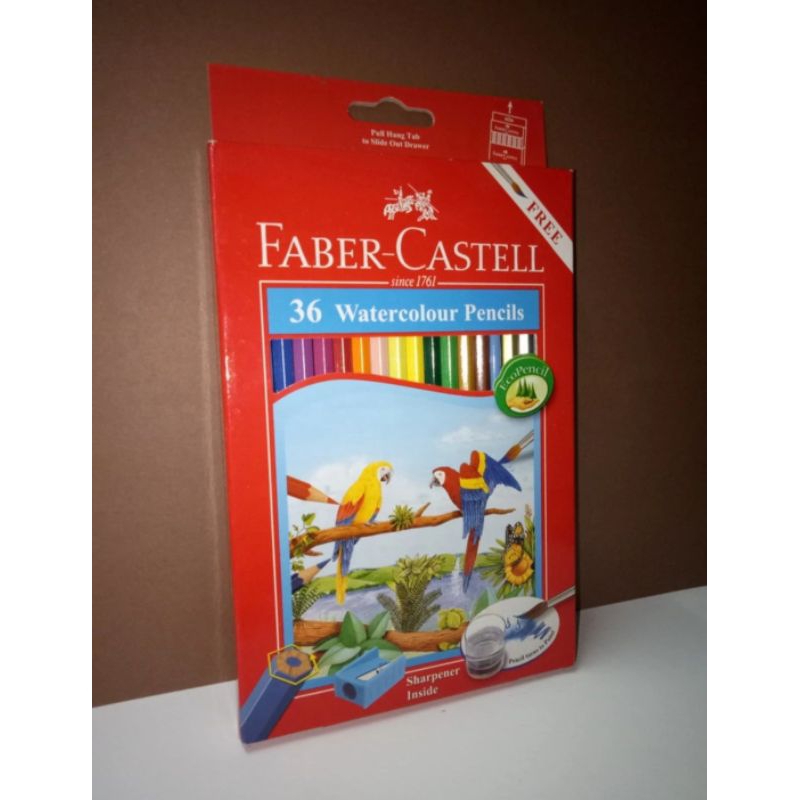 

Faber Castell 36 Watercolour Pencils / Pensil Warna