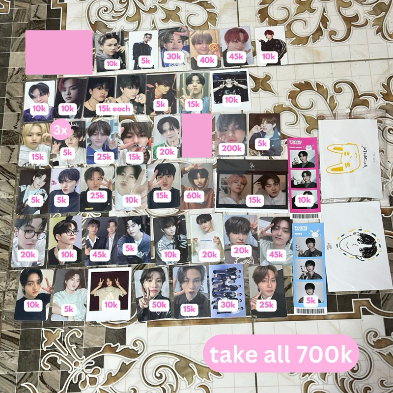 CLEARANCE  SALE Photocard Treasure Hyunsuk, Jihoon, Junkyu, Yoshi, Jaehyuk, Jeongwoo, Haruto, Junghw
