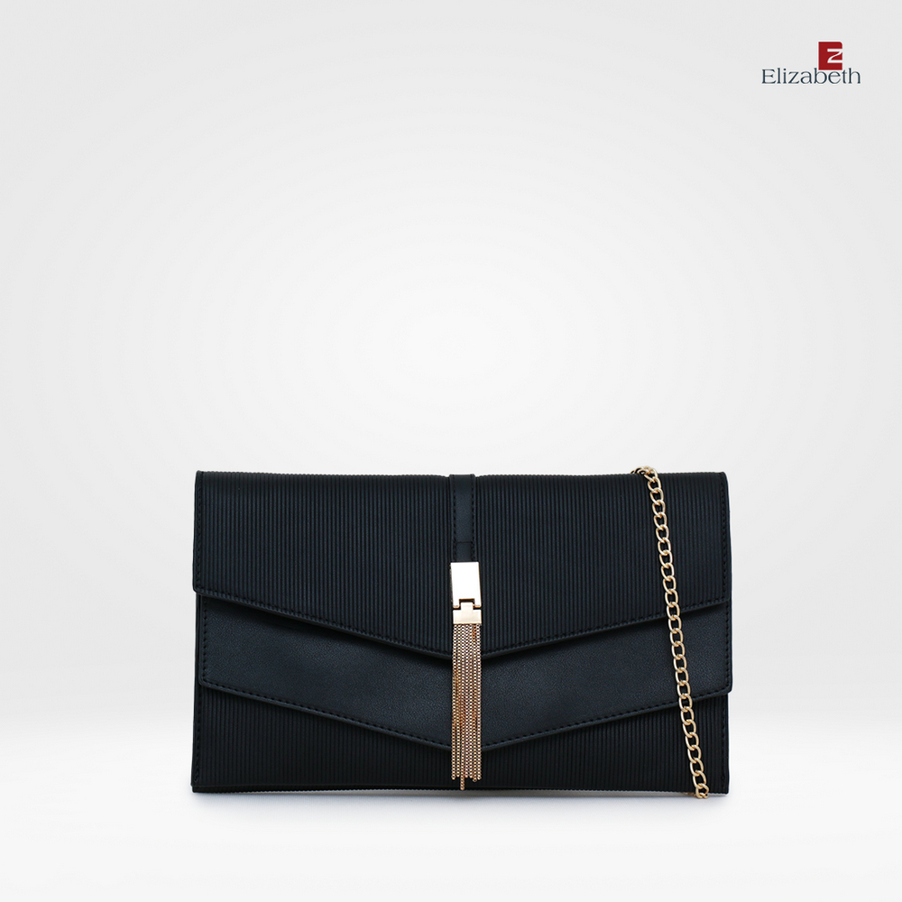 Tas Elizabeth Bag Cadyna Clutch Black