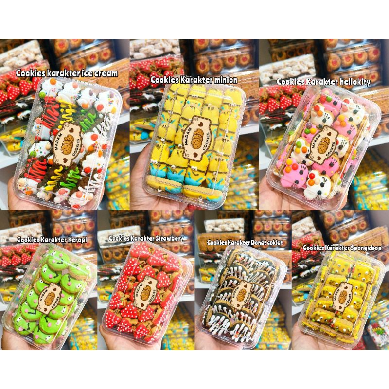 

COOKIES KARAKTER TOPLES / KUE KARAKTER/KUKIS KARAKTER