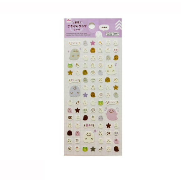 

Daiso Everyday Happy Club Sticker